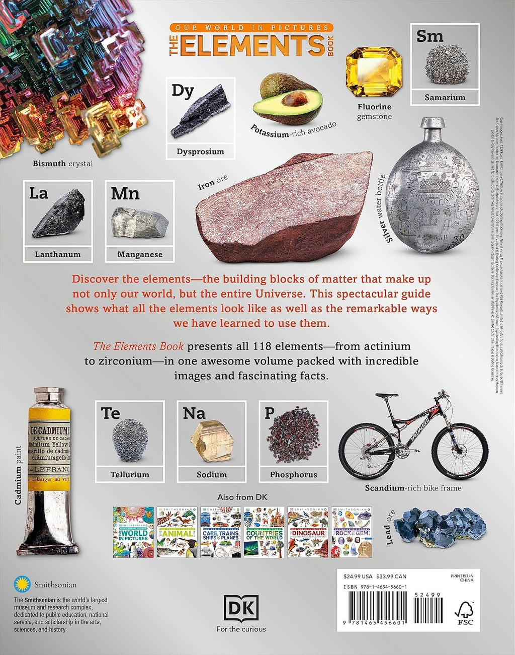 DK: The Elements Book — A Visual Periodic Table Encyclopedia for Kids (Ages 9–12)