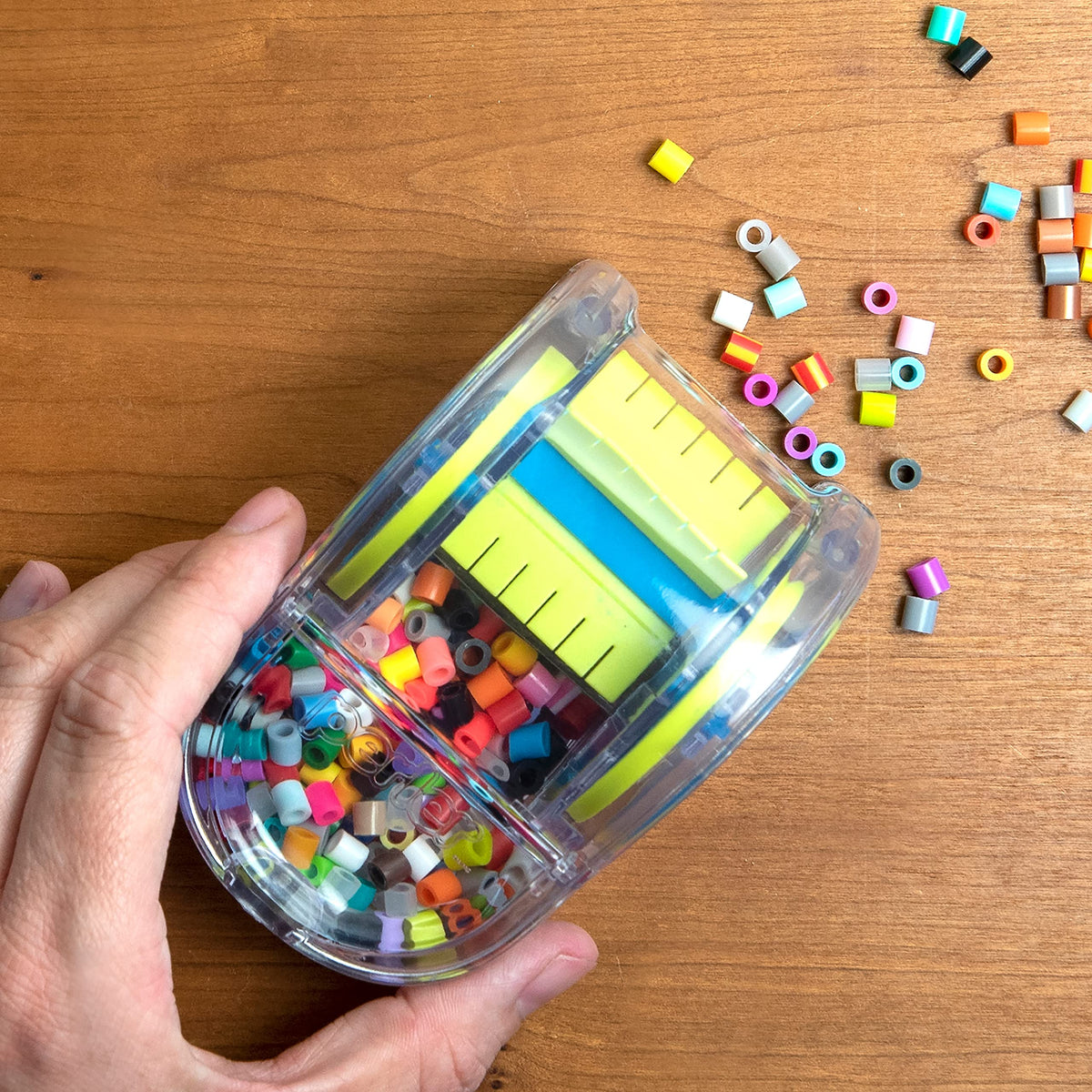 Perler Beads Pen Bead Dispenser Kid's Crafts, 1 pc, Lime Green