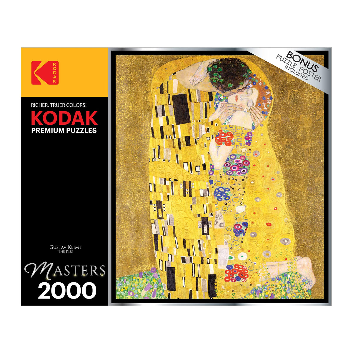 RoseArt Kodak Premium Masters Mona Lisa 2000 Piece Jigsaw Puzzle