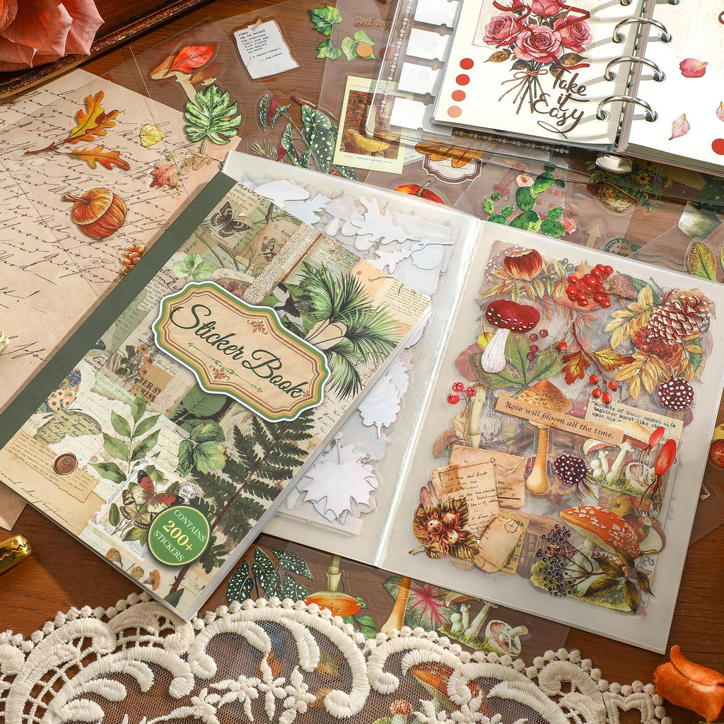 750 Pcs Stickers for Scrapbooking,Christmas Self-Adhesive Scrapbook Sticker