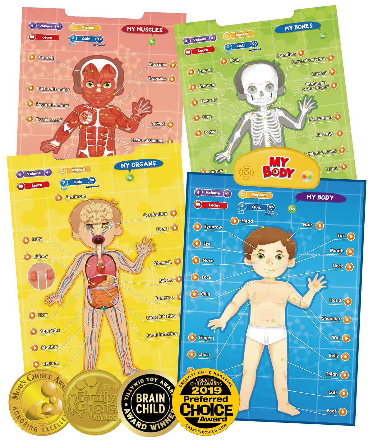BEST LEARNING i-Poster My World - Interactive Talking World Map for Kids