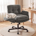 FiveWillowise Low-Back Cross-Legged Desk Chair (Multiple Colors)