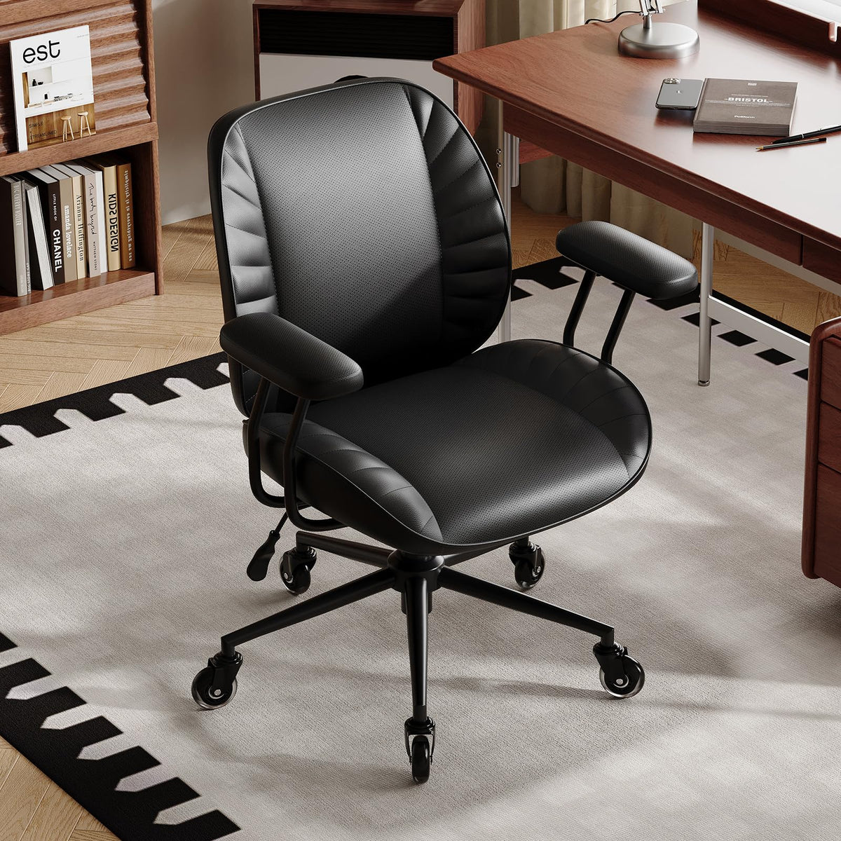 BFZ Adjustable Mid-Back Study Chair (Multiple Colors)
