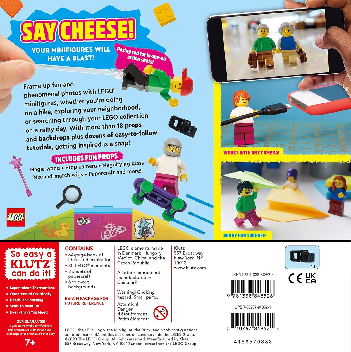 Klutz: LEGO Minifigure Photography Activity Kit (Ages 8+)