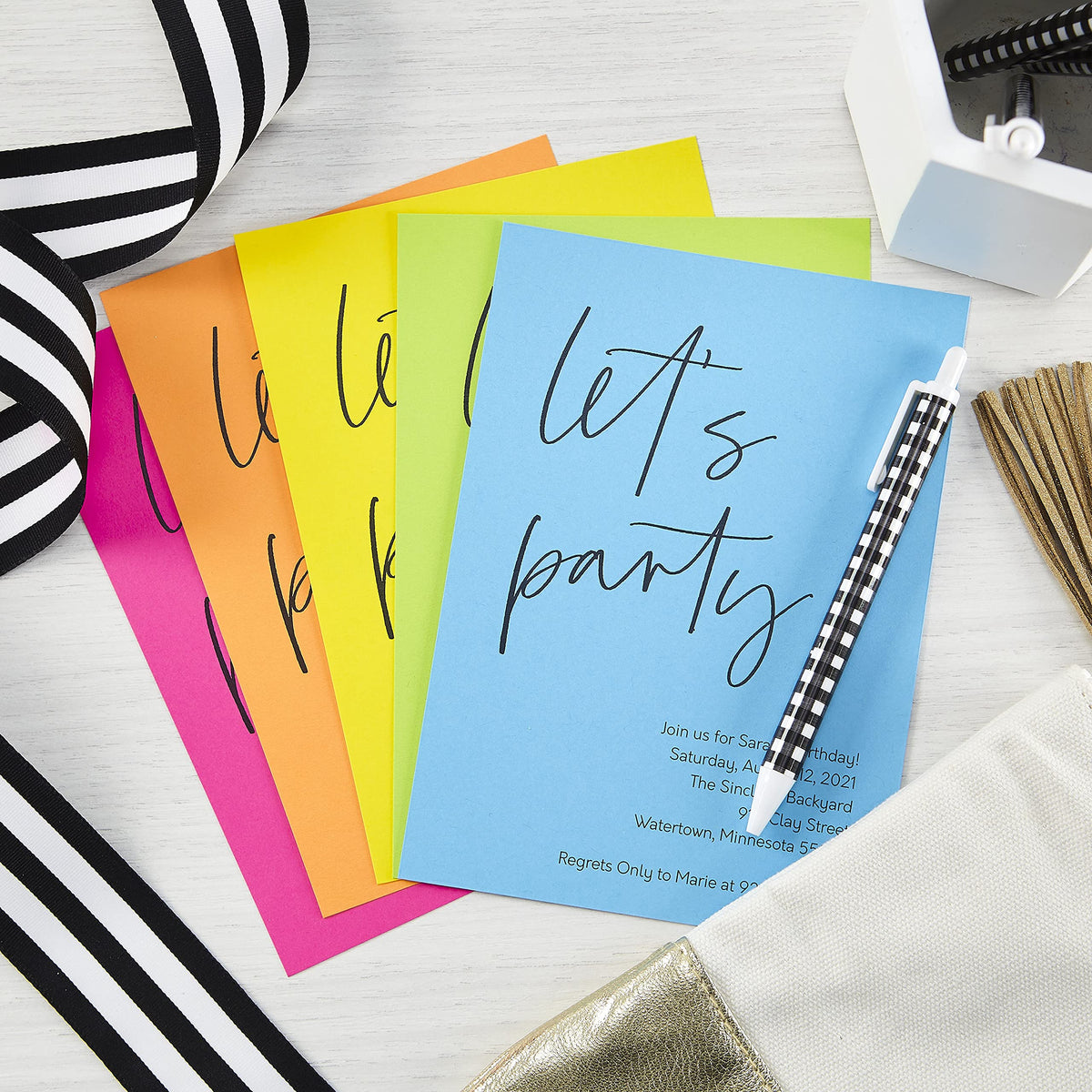Astrobrights® Color Card Stock, Happy Assortment, Letter (8.5" x 11"), 65 Lb, Pack Of 250