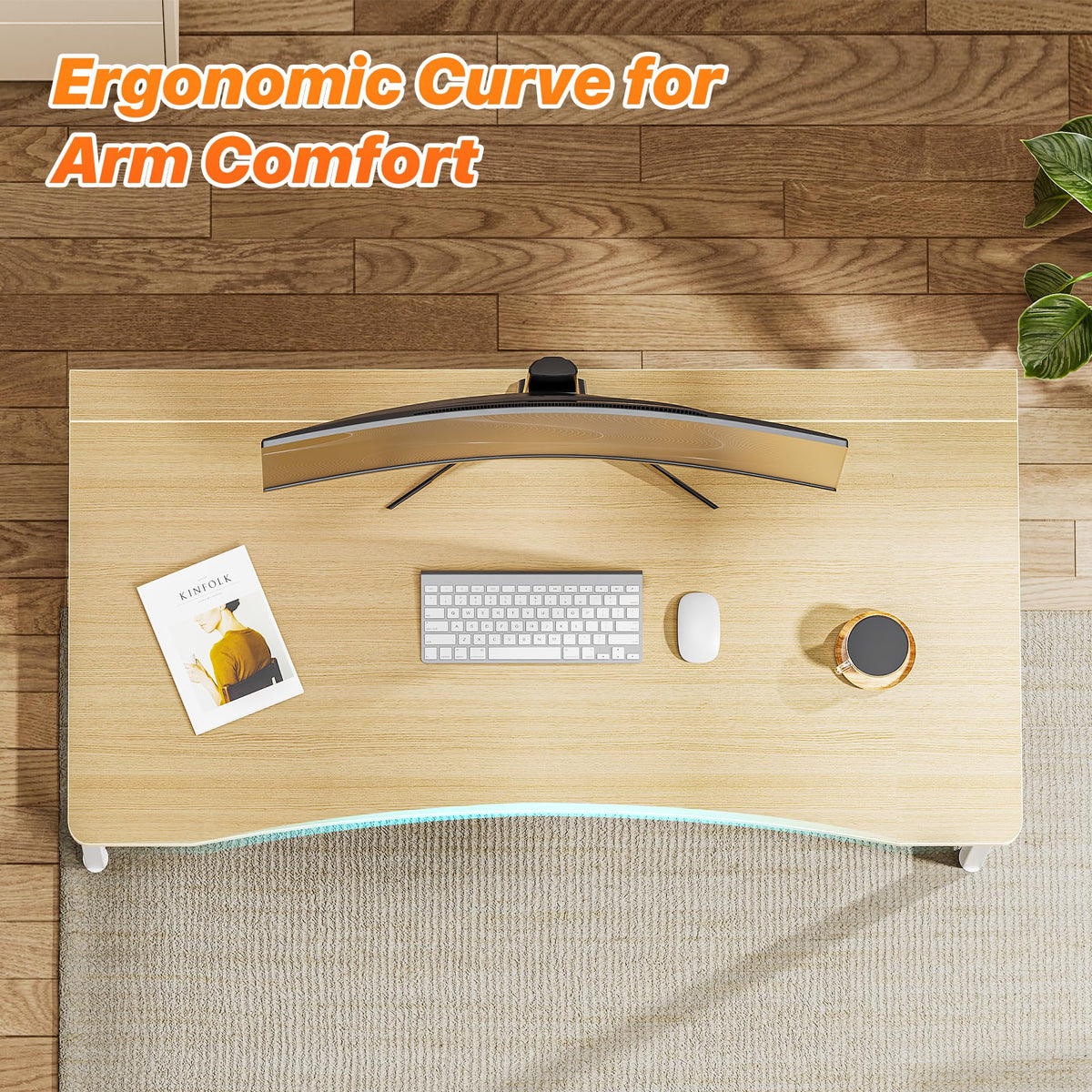 Huuger 31.5-Inch Folding Student Desk