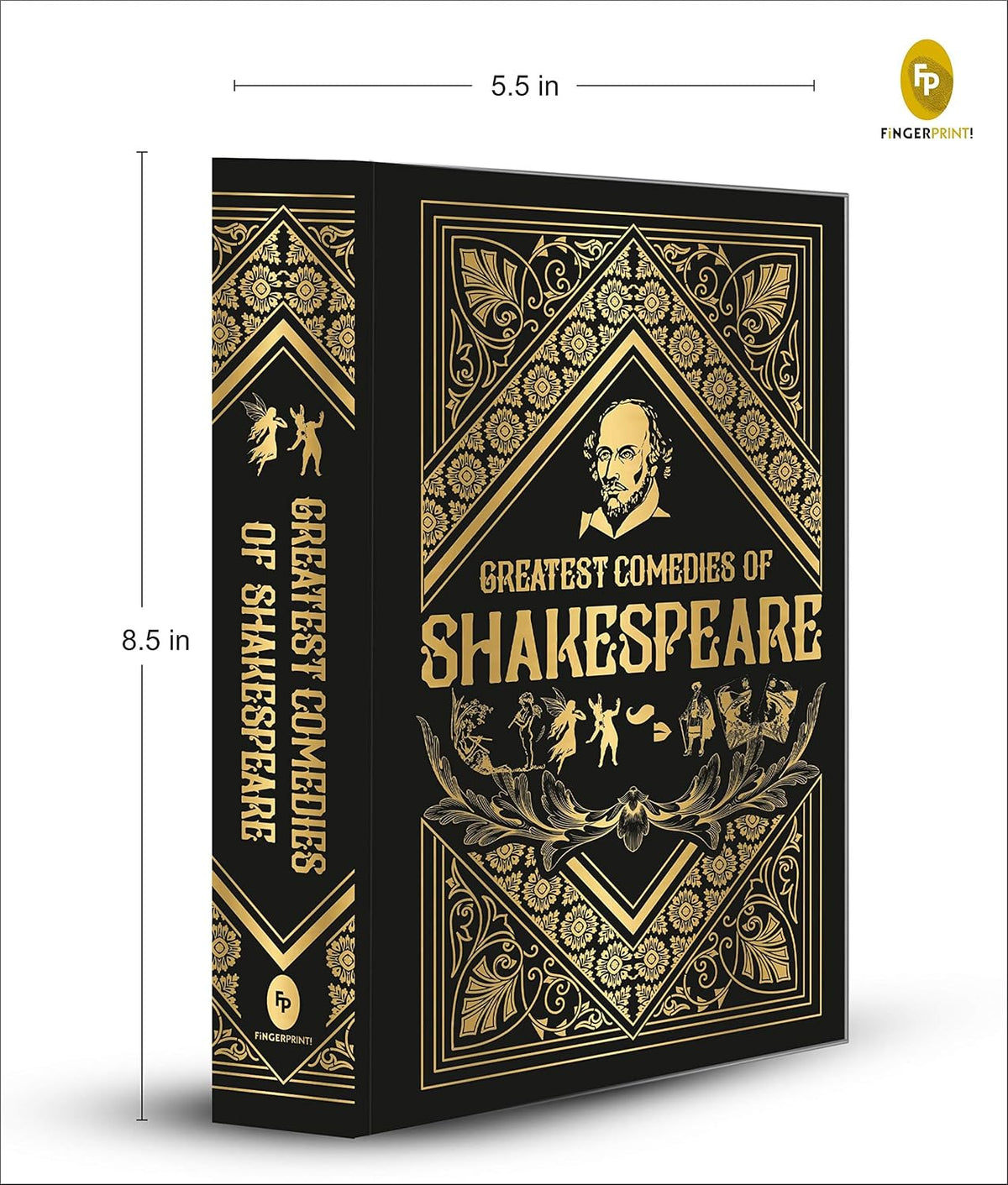 Greatest Comedies of Shakespeare (Deluxe Hardbound Edition)