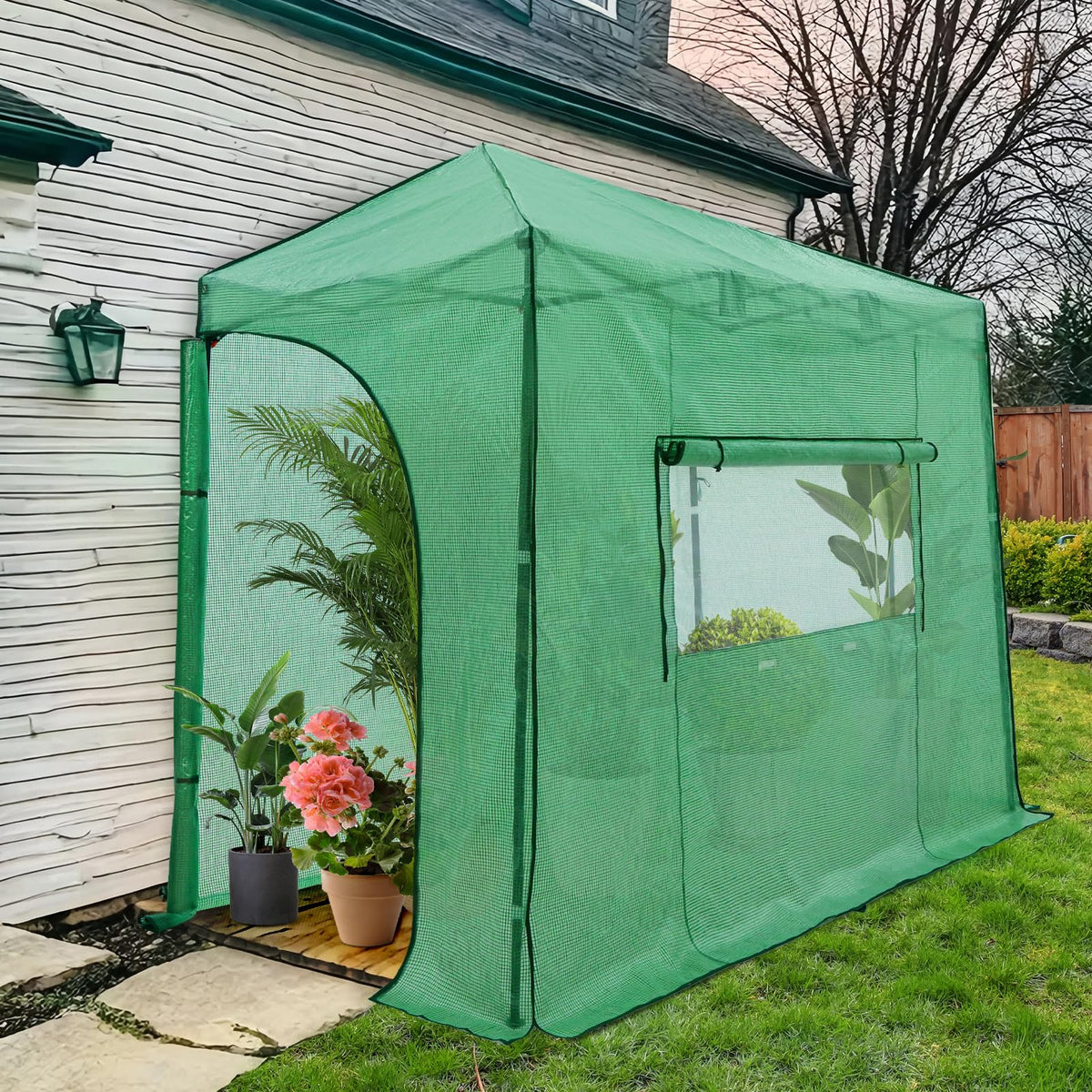 EAGLE PEAK Pop-Up Walk-In Greenhouse (Multiple Sizes)