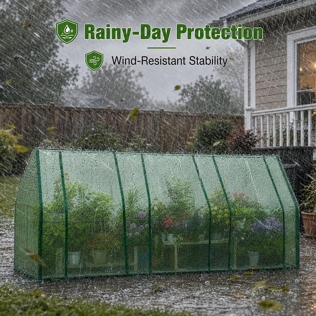 ScienGarden Portable Tunnel Greenhouse (Medium & Large)