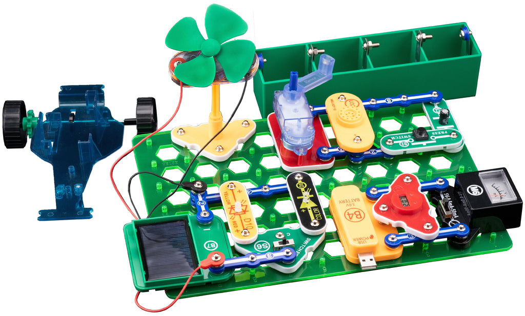 Snap Circuits® Green Energy SCG225 | Electronics Science Kit | 125 Pr