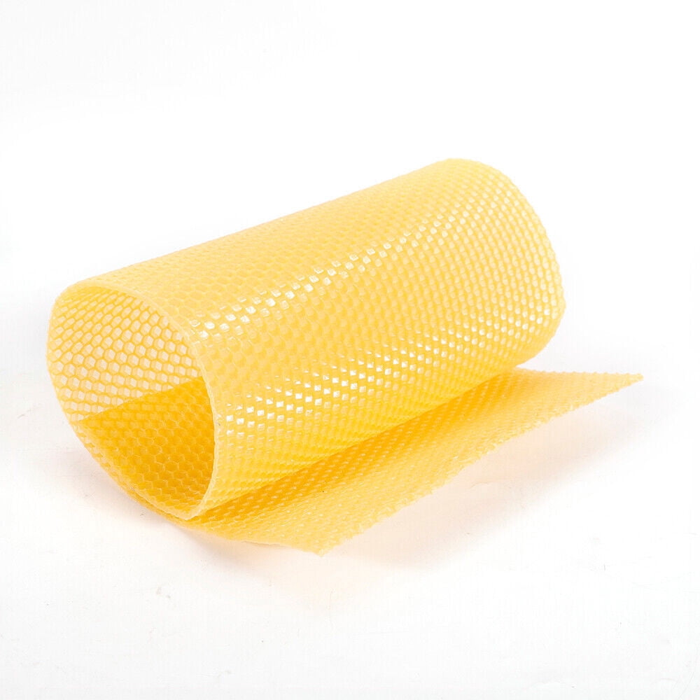 30Pcs Beeswax Foundation Sheets – Beekeeping Supplies 7.68×16.34 In