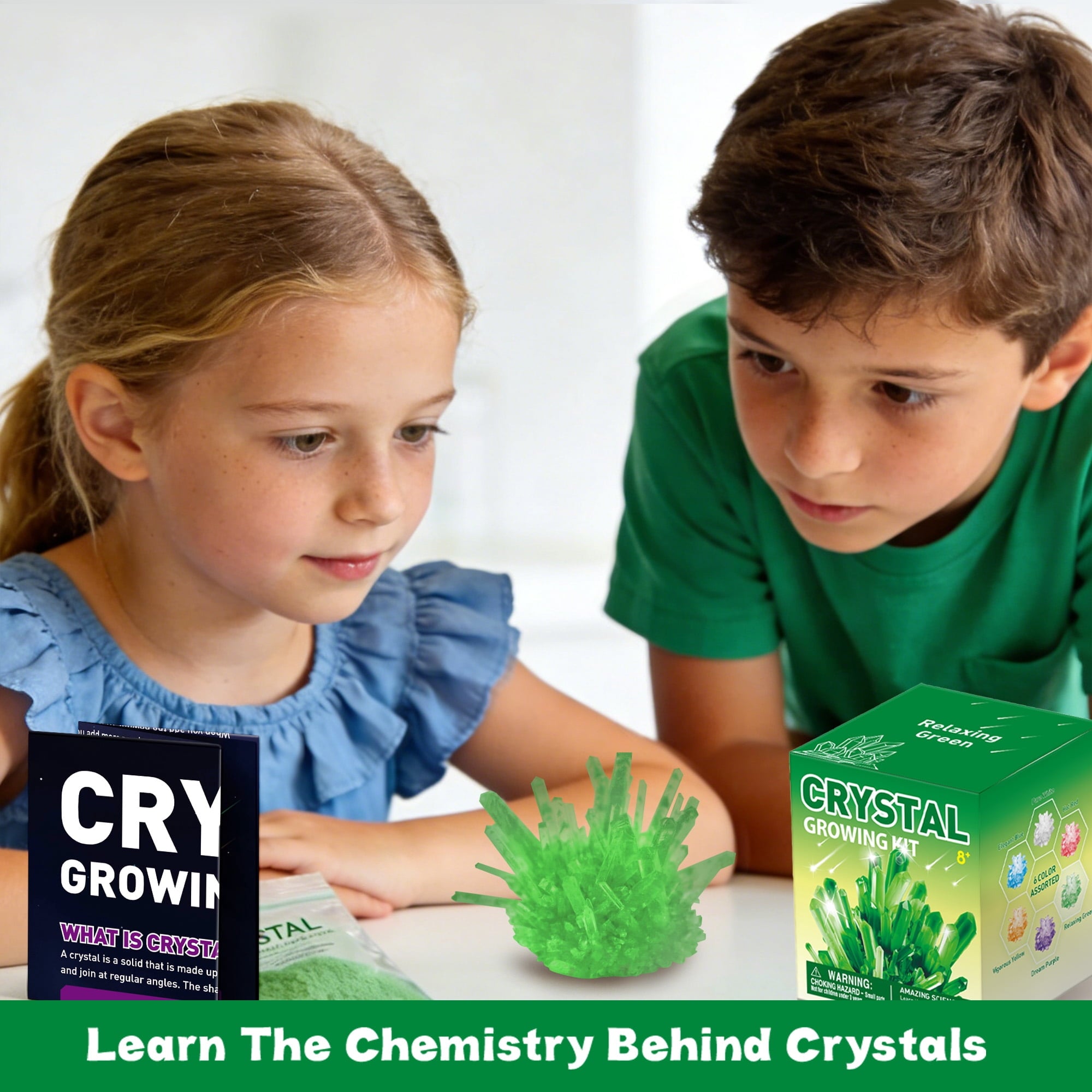 Piano Potato Crystal Growing Kit for Kids | Diy STEM Science Experimen
