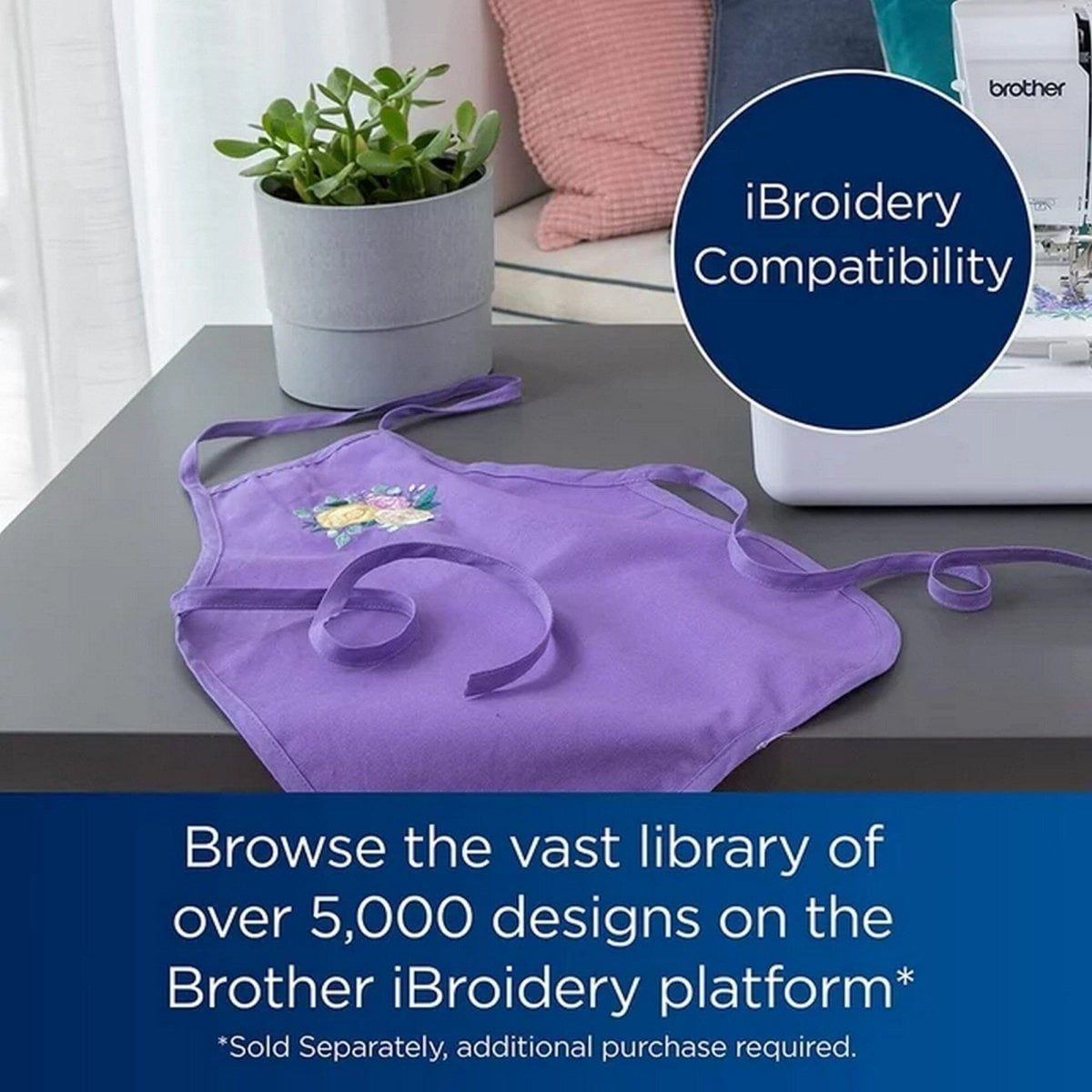 Brother PE545 Embroidery Machine with 4" x 4" Hoop & Accessories