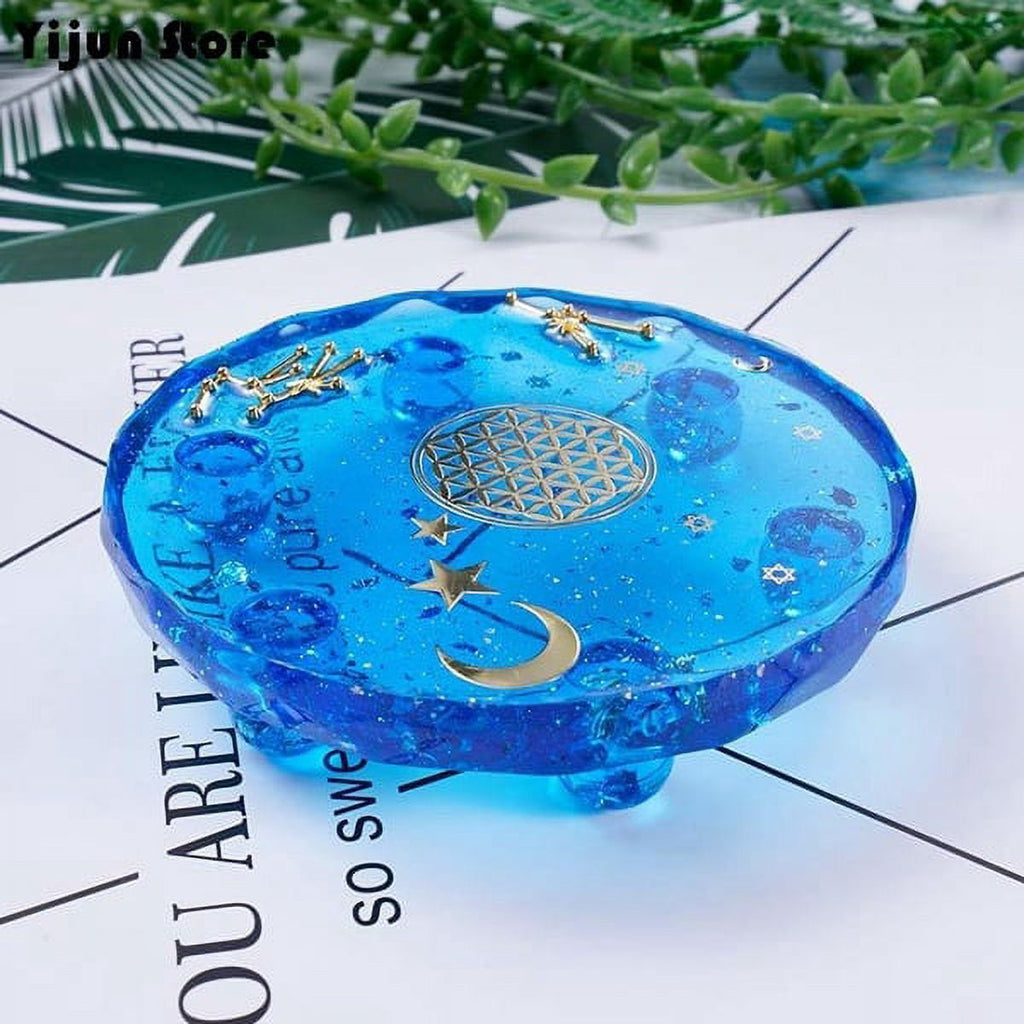 New Mini Resin Table Mold Silicone Mold Epoxy Mold Exhibition Table Mo