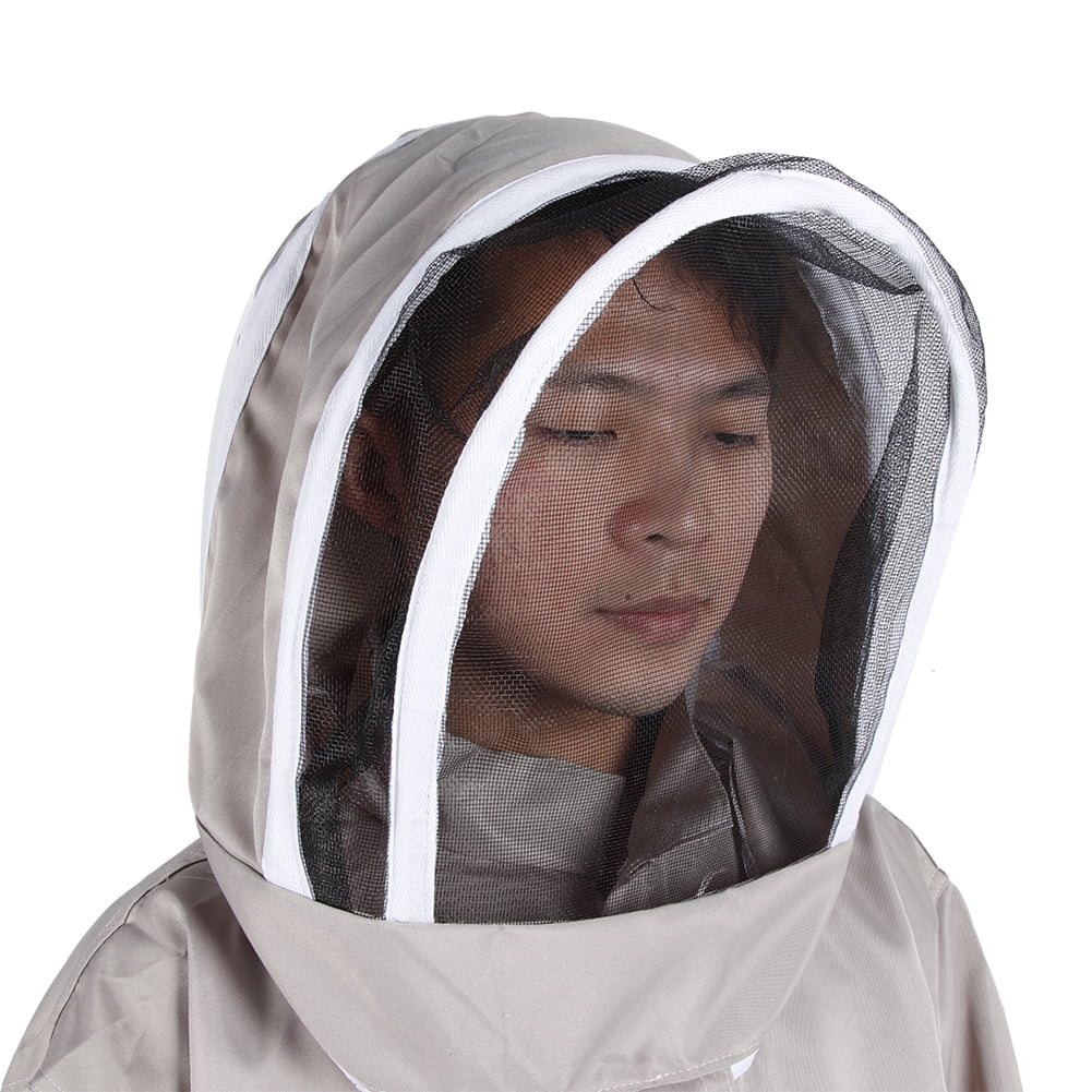 Yajisi Hooded Beekeeper Suit One Piece Beekeeping Protective Clothes A