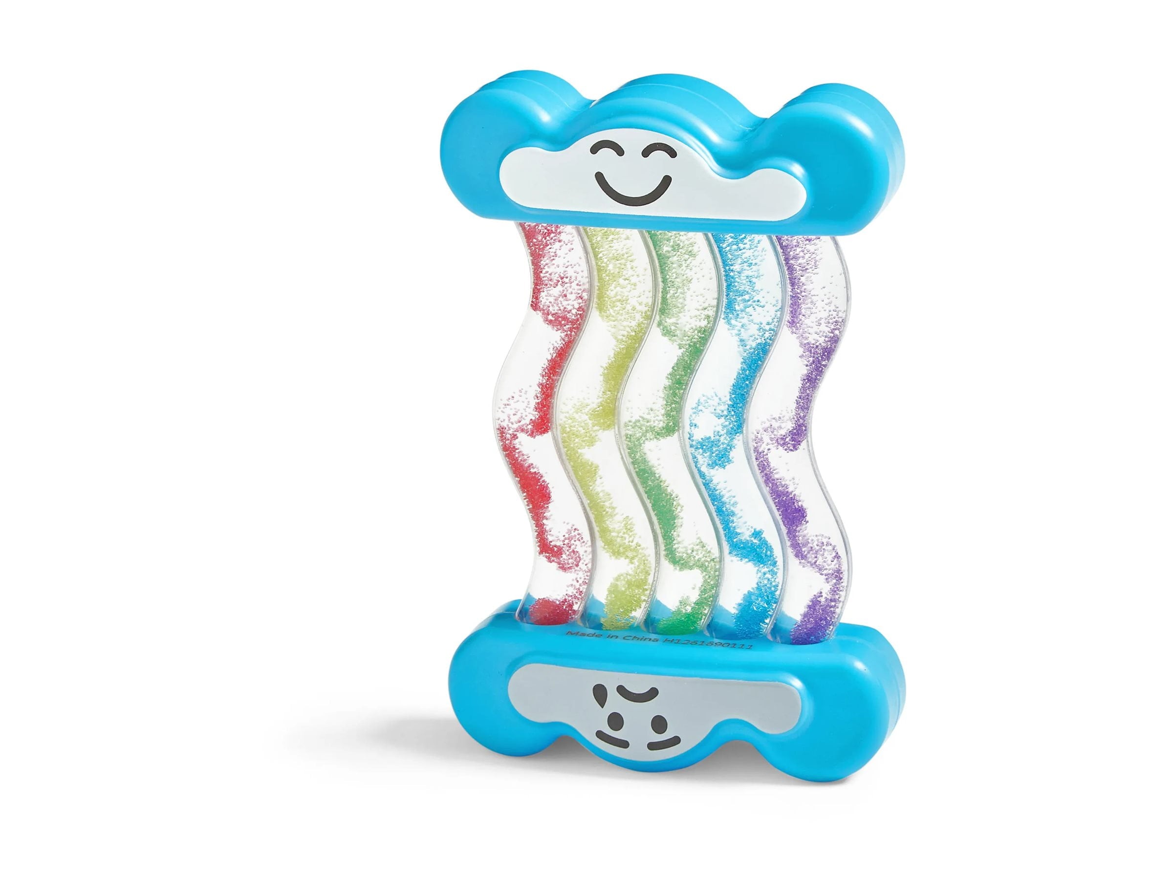 hand2mind Express Your Feelings Rainbow Sensory Fidget Tubes, Calm Dow
