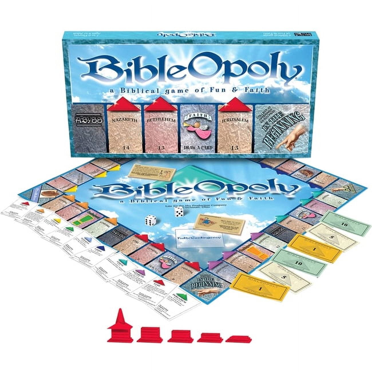 Late for the Sky Bible-Opoly Board Game