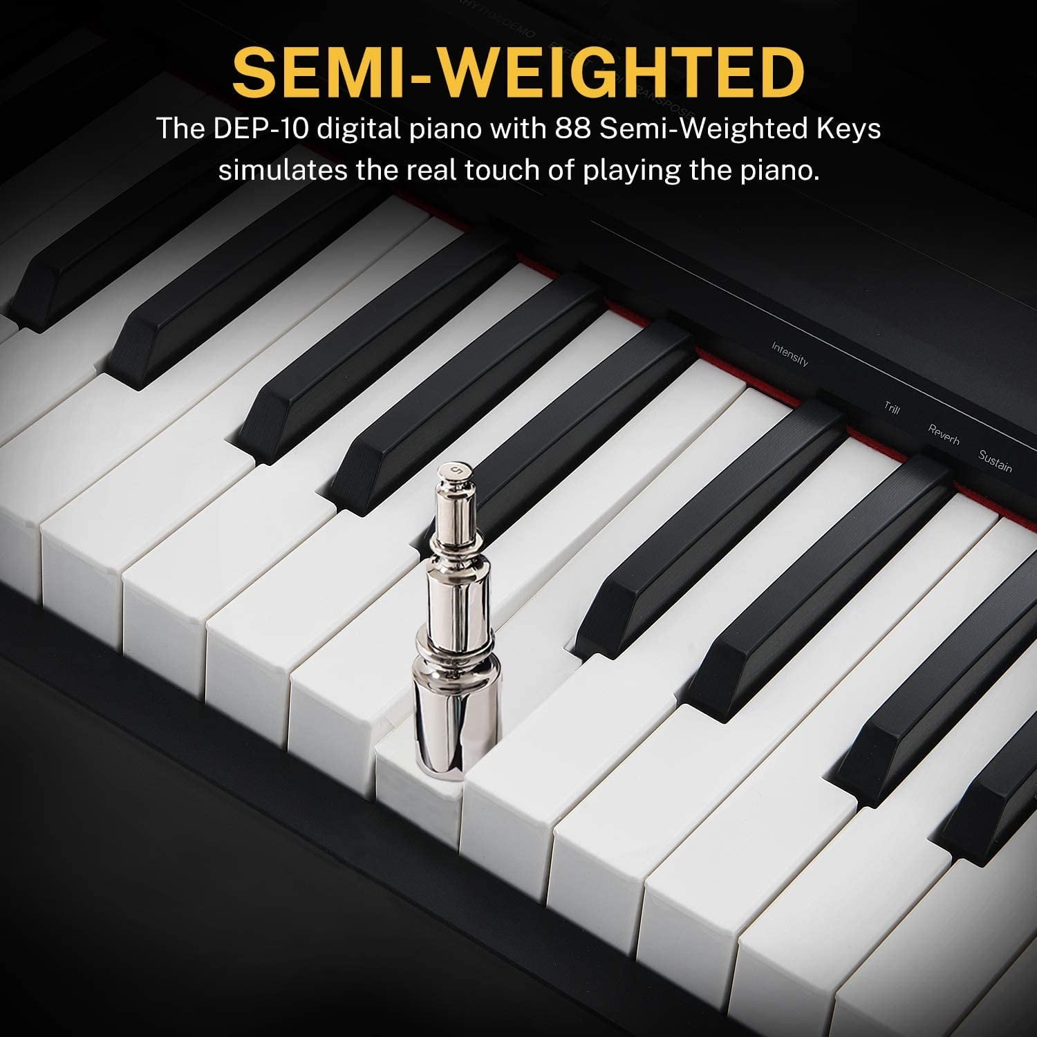 Donner DEP-10 Digital Piano 88 Key Weighted, Full-Size Electric Piano