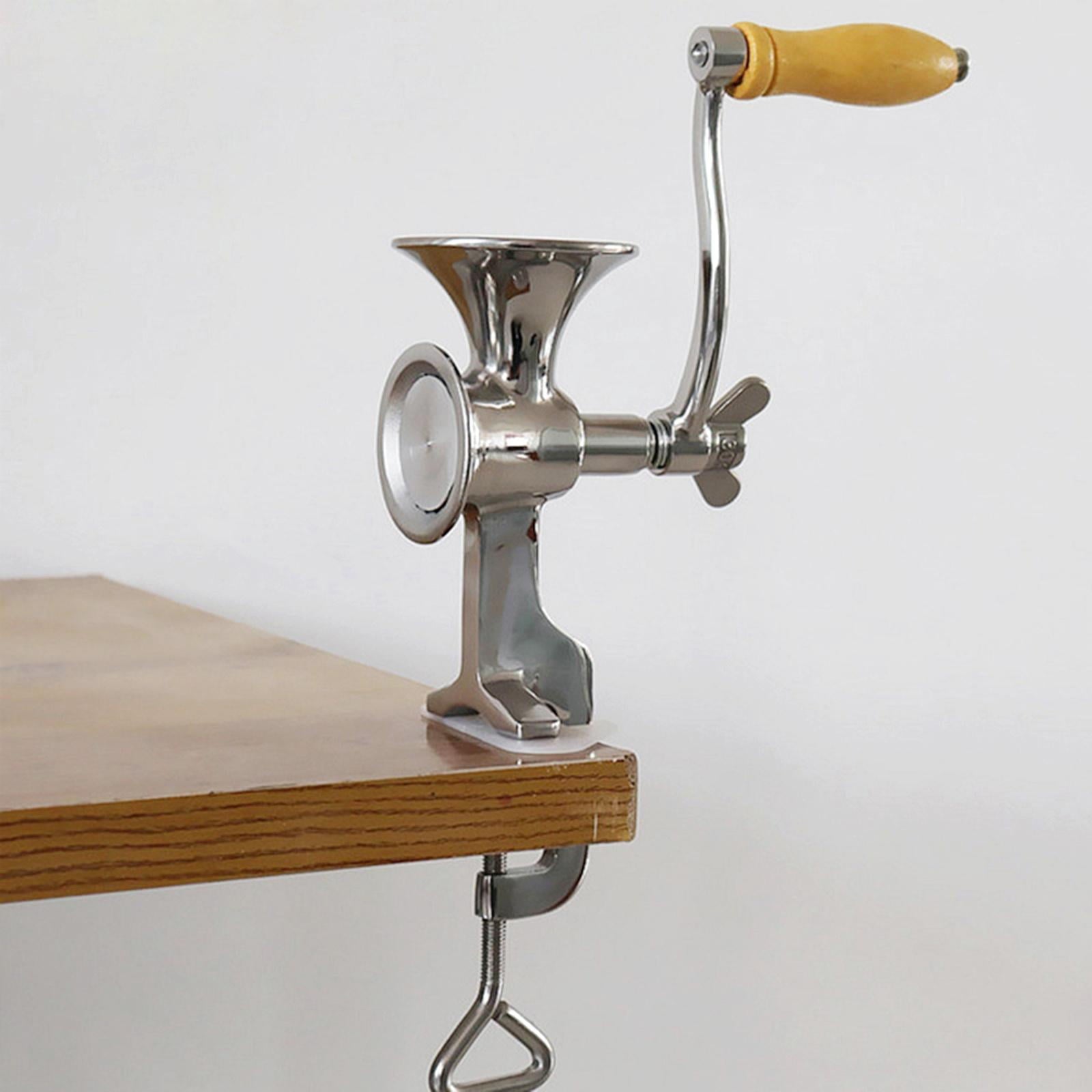 Axioma Crafts Creation Hand Crank Grain Mill Table Clamp Manual Grain