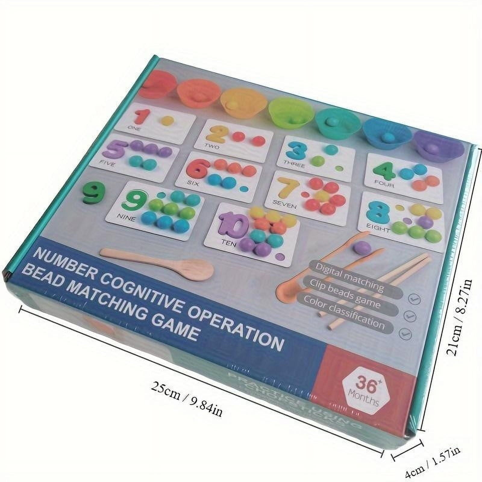 Colorful Silicone Digital Learning Game,Math Enlightenment Toy,Educati