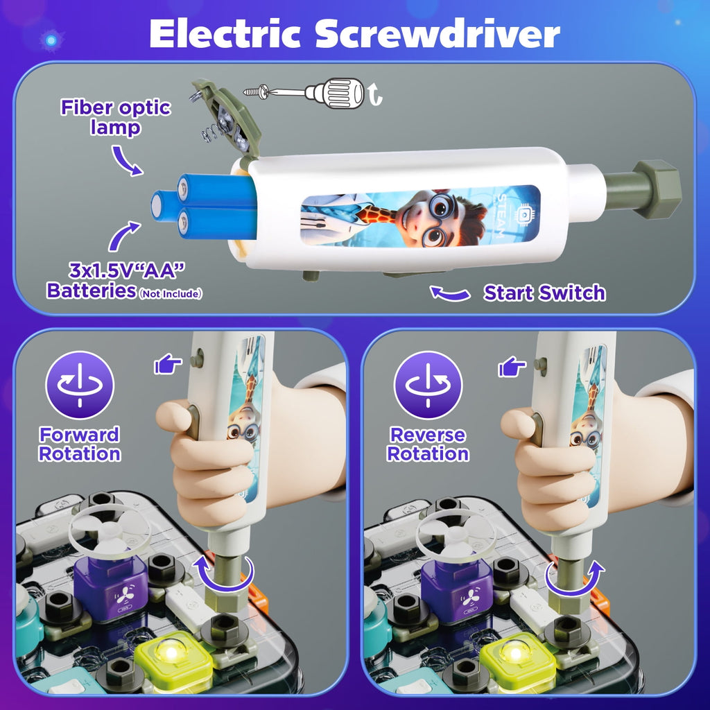 HopeRock Science Kit for Kids, 58PCS Toys for Boy 8-11 Years, Physics