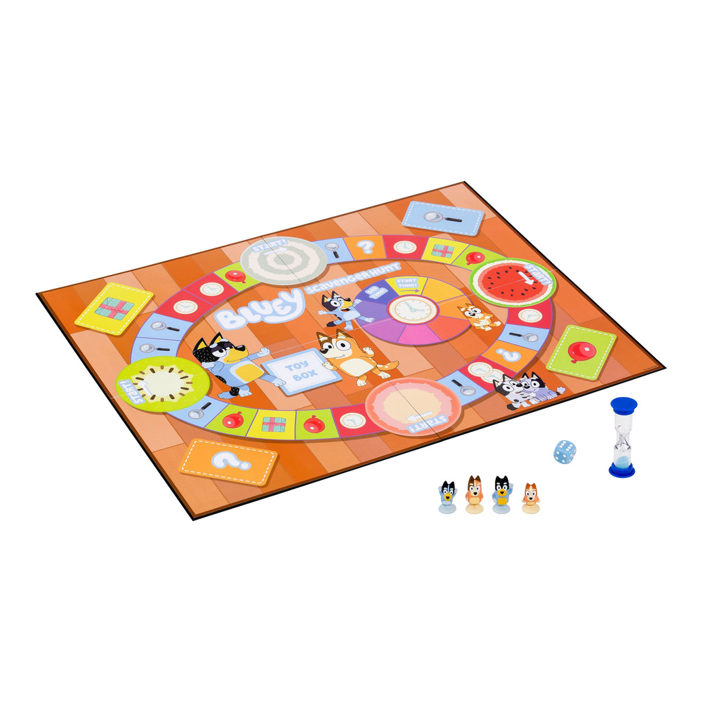 Bluey Scavenger Hunt Game, A Fun Board Game Full of Fun Activities, Ag