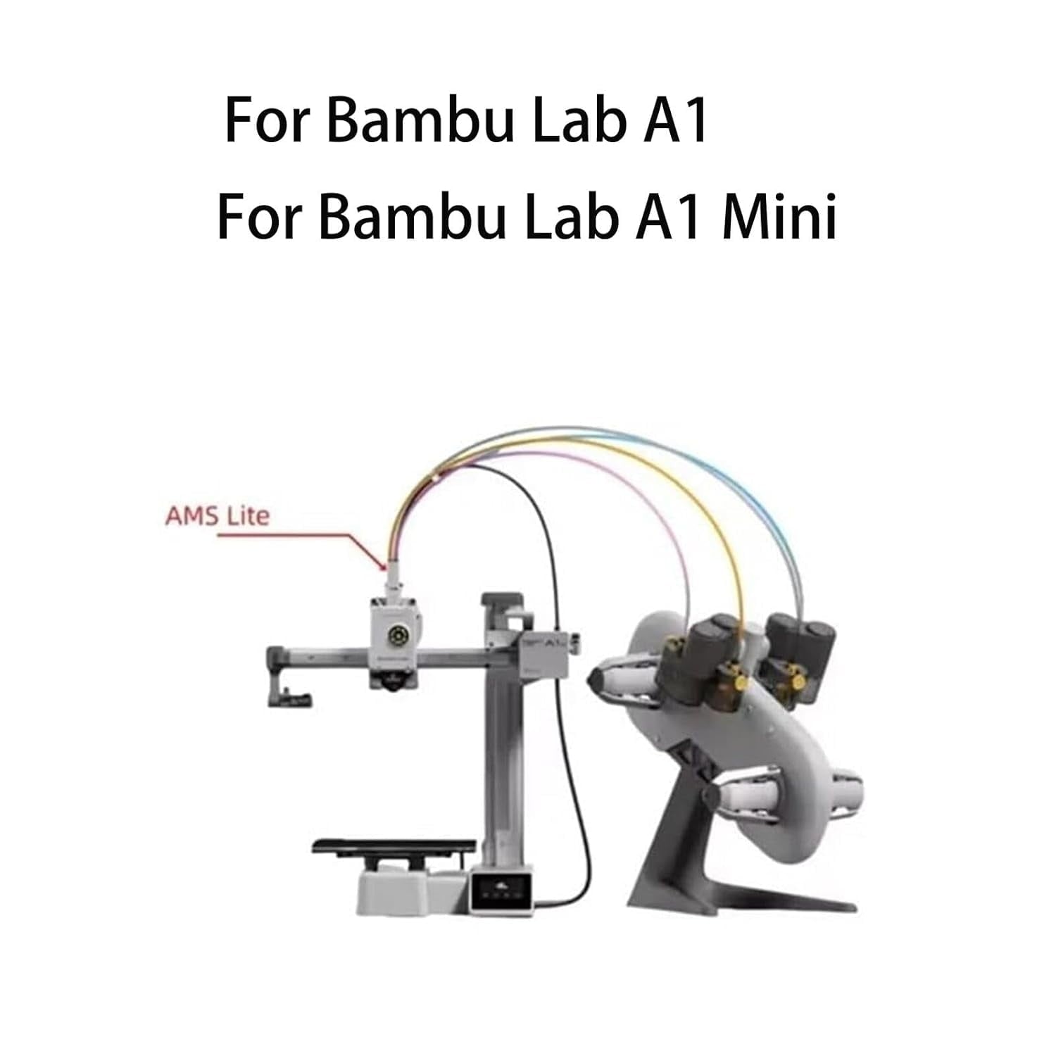 Original Bamboo Lab A1/A1 Mini AMS Lite Filament Hub Five Way Componen