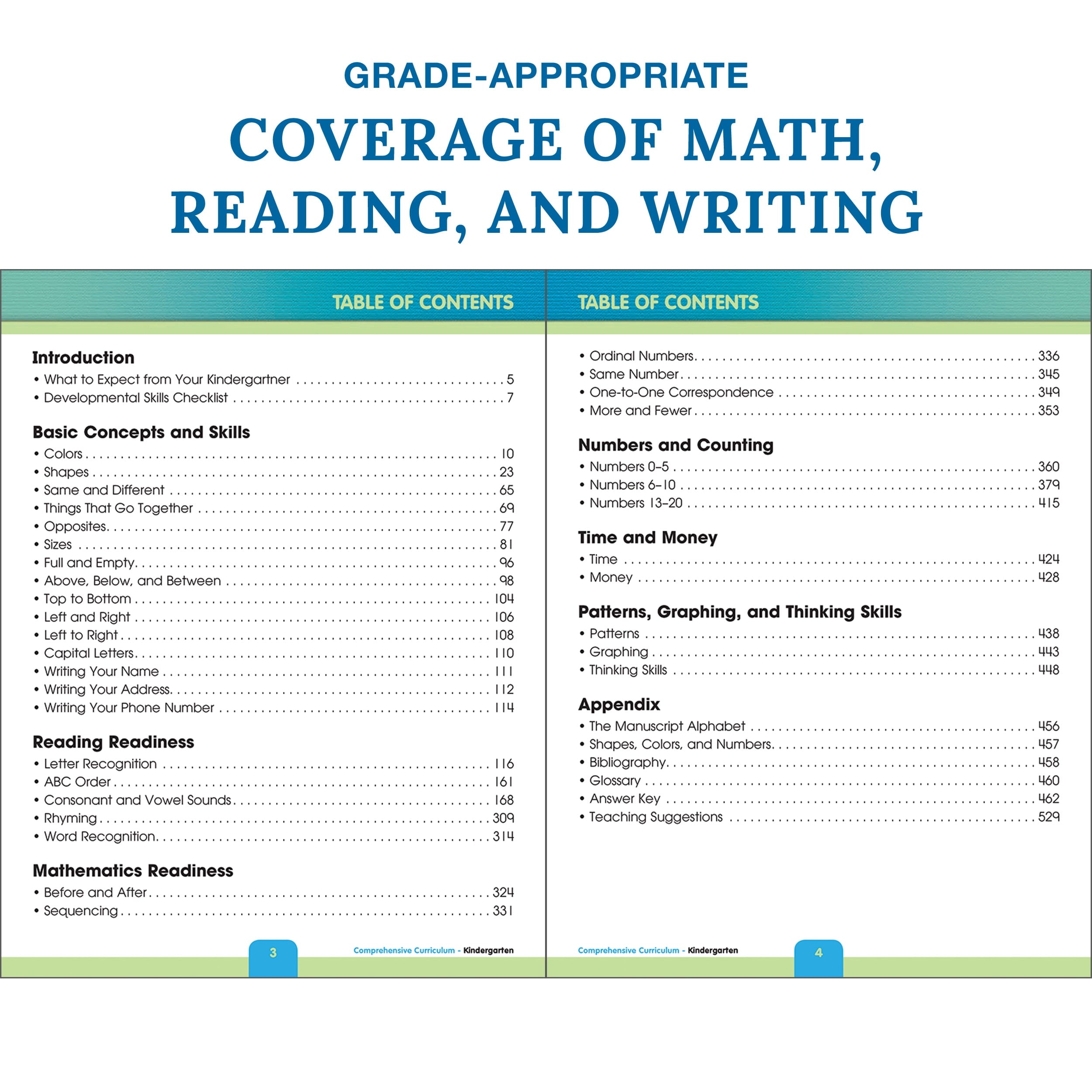Carson Dellosa Comprehensive Curriculum of Basic Skills Workbook (544)