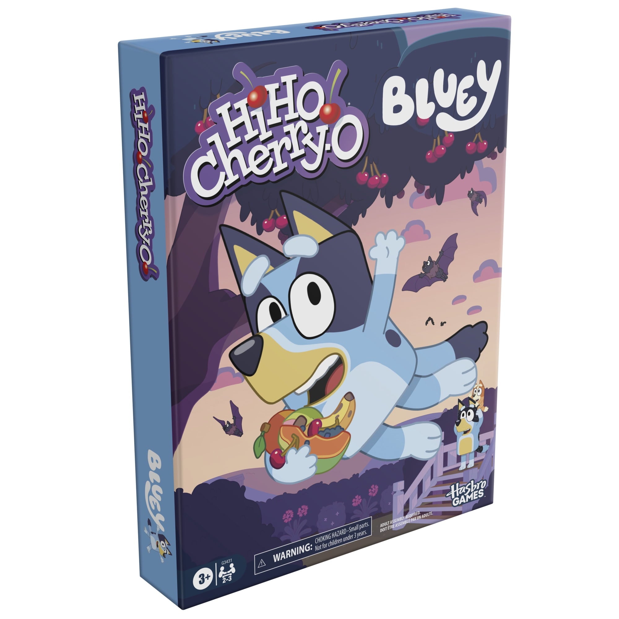 Hi Ho! Cherry-O Bluey Board Game, Counting and Numbers Birthday Gifts,