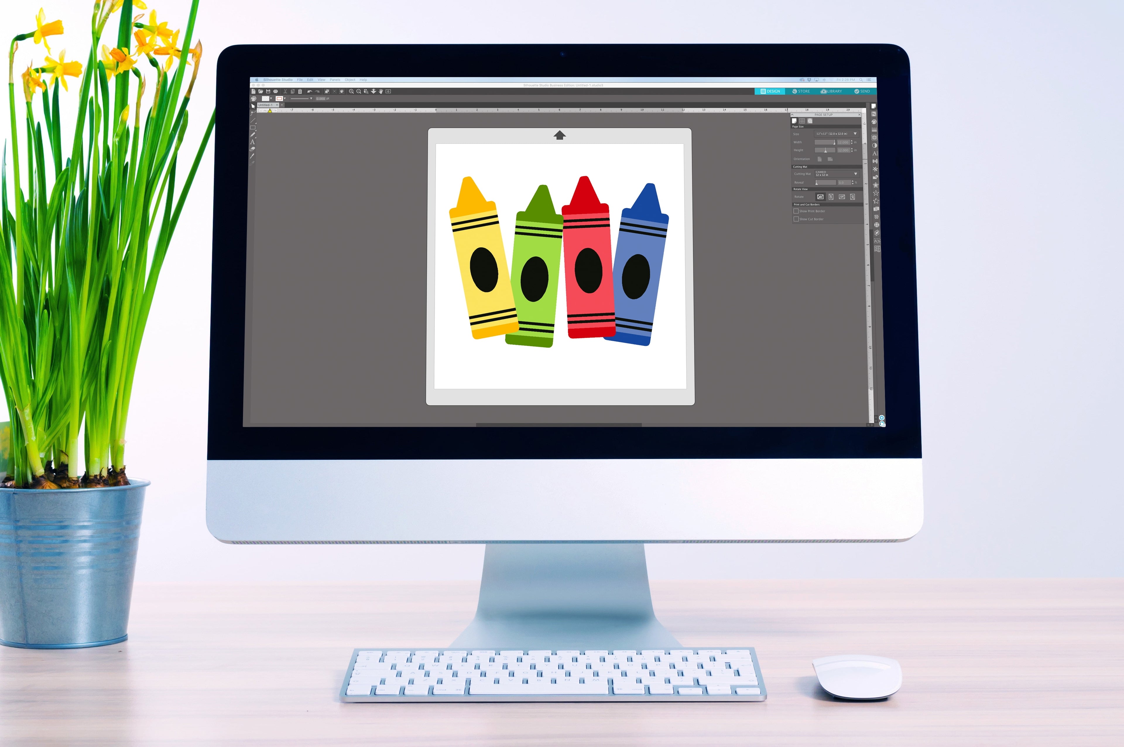 Silhouette Vinyl Starter Kit - bundle size