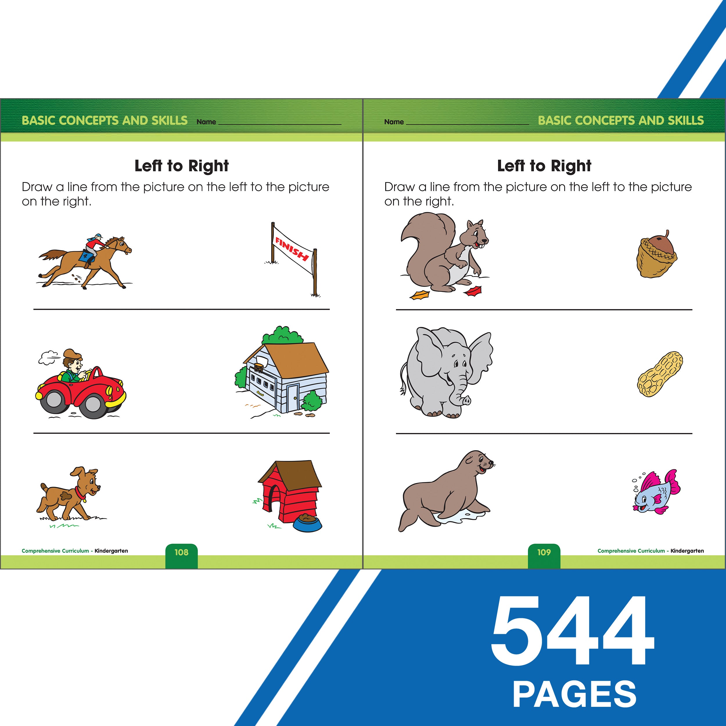 Carson Dellosa Comprehensive Curriculum of Basic Skills Workbook (544)