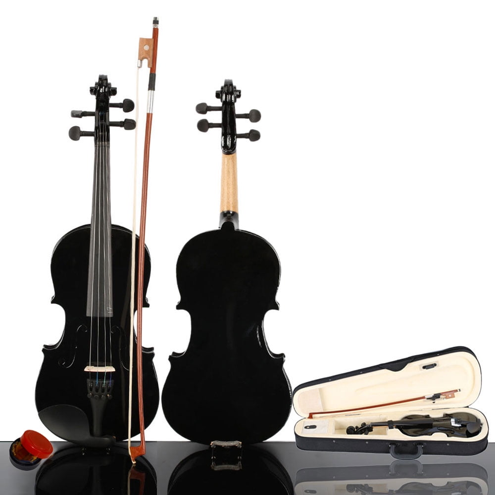 Canddidliike 1/2 Acoustic Violin Beginner Kits with Lightweight Case,