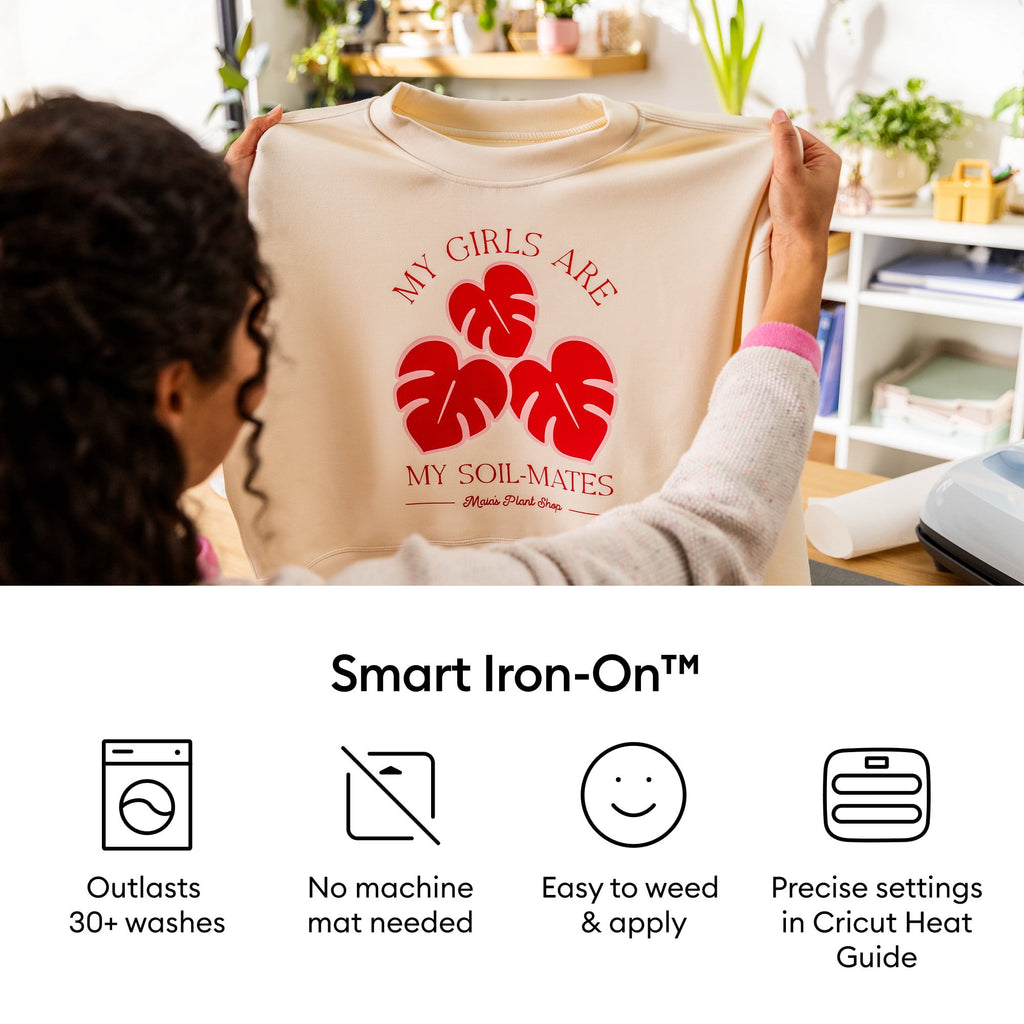 Cricut Smart Iron-On Vinyl (3 ft), 13" x 36"