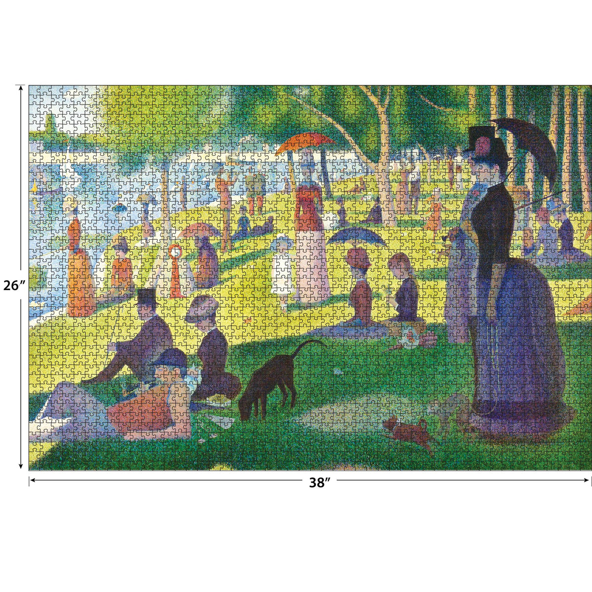 RoseArt Kodak Premium Masters Mona Lisa 2000 Piece Jigsaw Puzzle