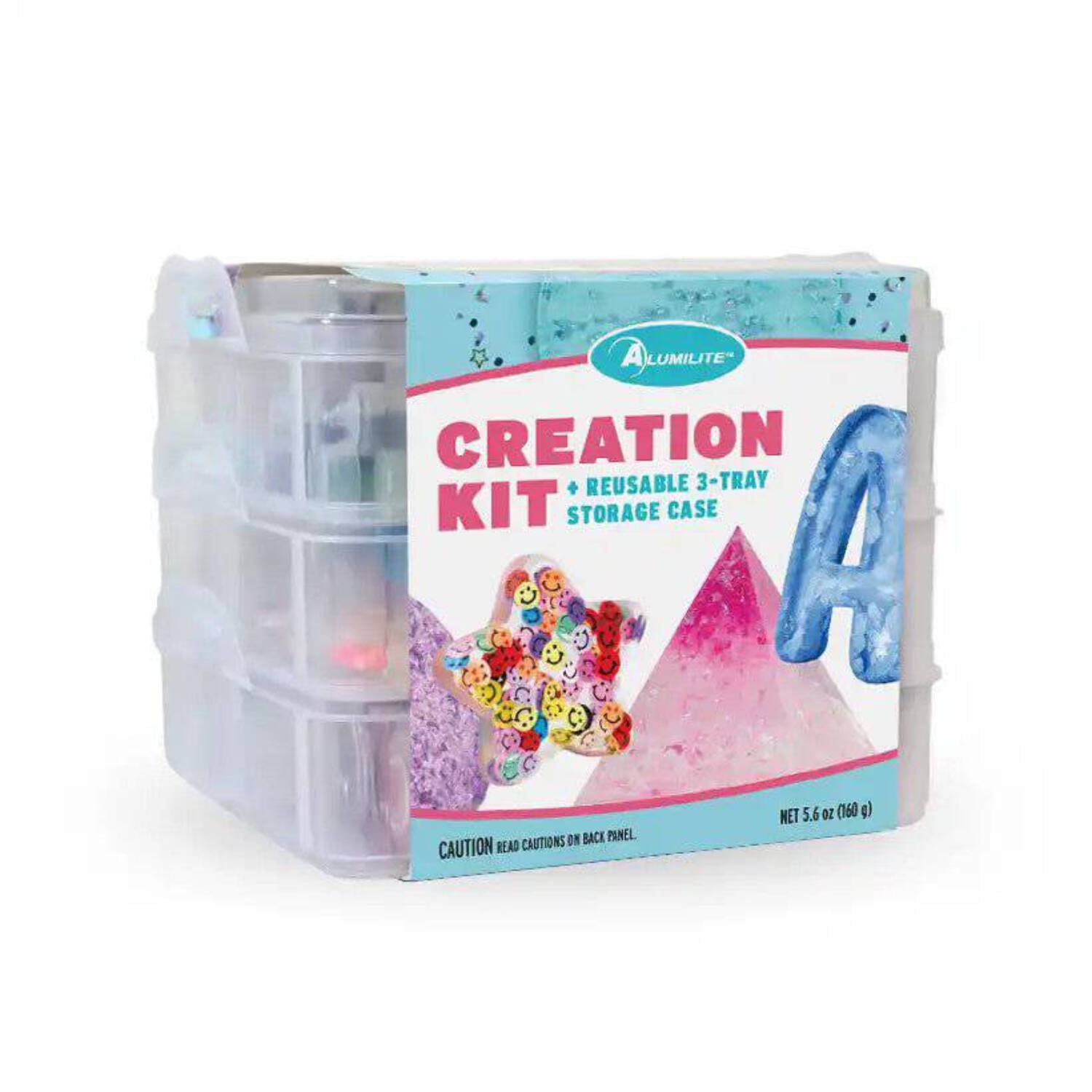Alumilite Creation Kit 84 Piece Resin Craft Kit for Beginners with Mic