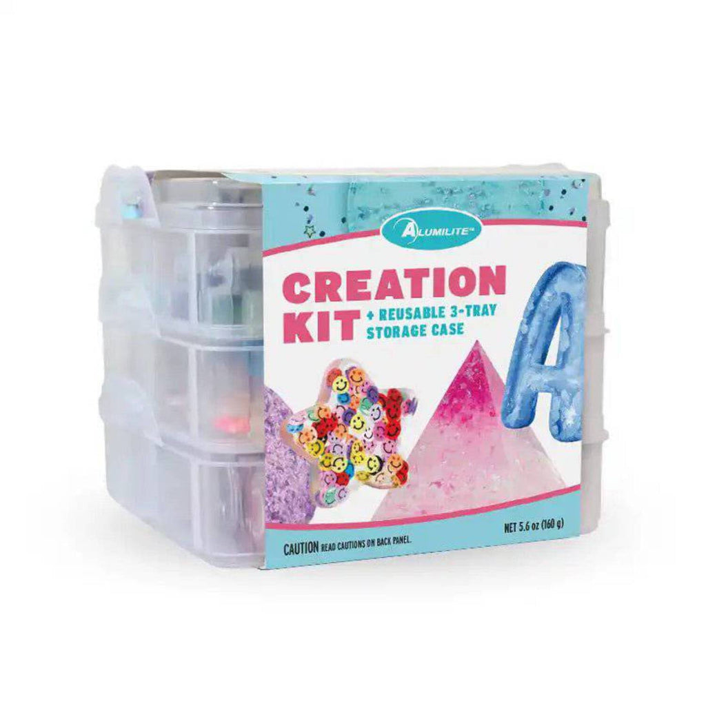 Alumilite Creation Kit 84 Piece Resin Craft Kit for Beginners with Mic