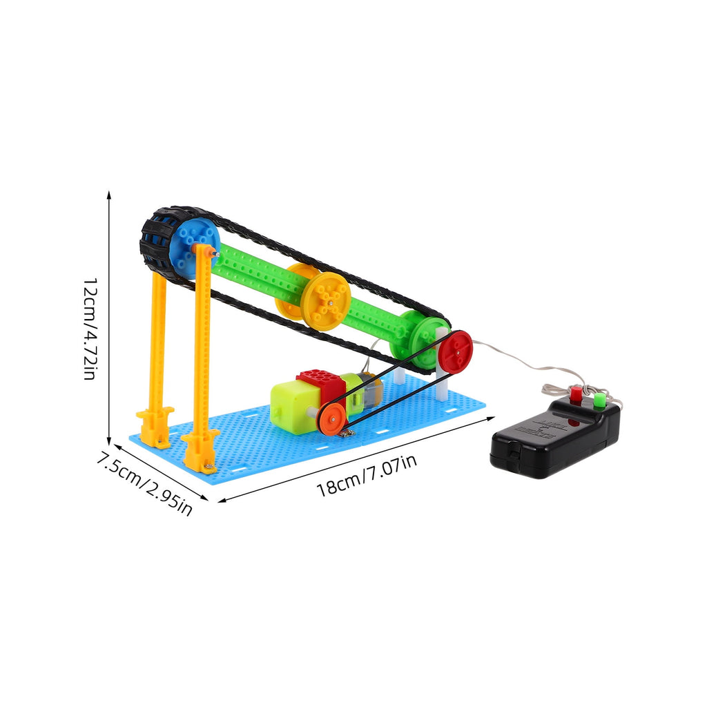 Amosfun Excavator Belt Set for Science Projects, Multi Plastic Quick T