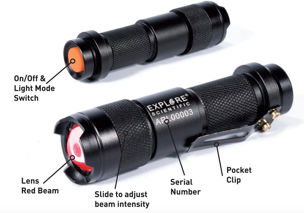 Astro R-Lite Red Flashlight