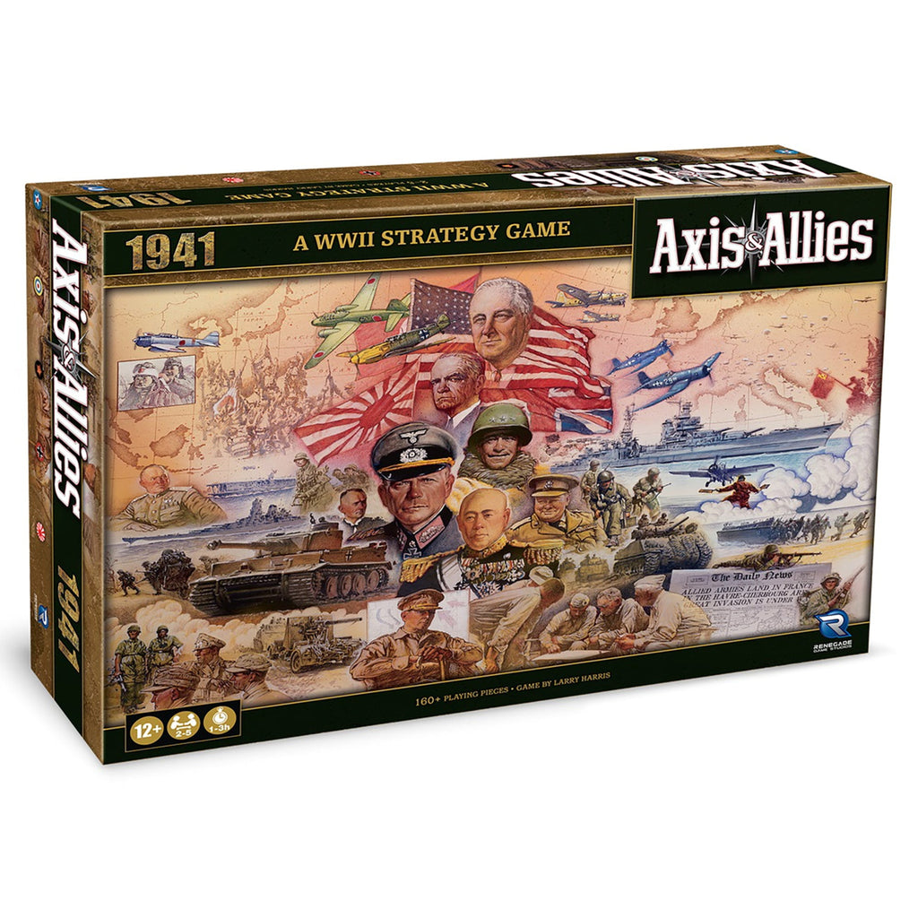 Axis & Allies: 1941 - WWII War Strategy Board Game, Renegade, Struggle