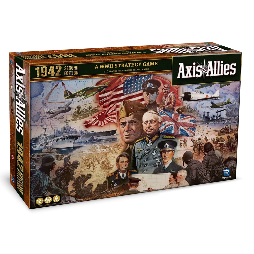 Axis & Allies: 1942 Second Edition - WWII War Miniatures Strategy Boar