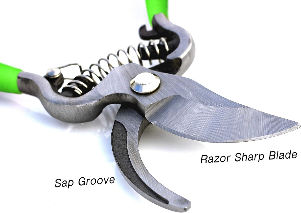 Classic Bypass Pruning Shears Clippers (Green)