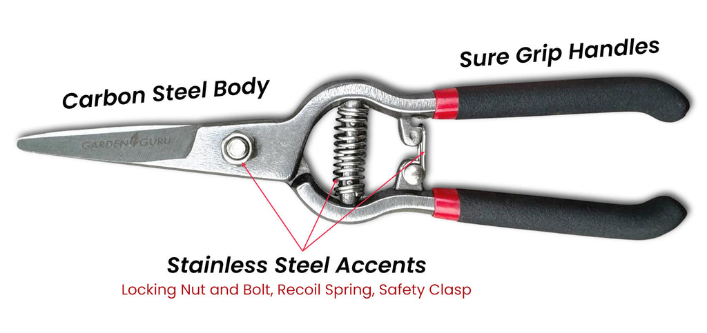 Classic Straight Blade Garden Bypass Pruners