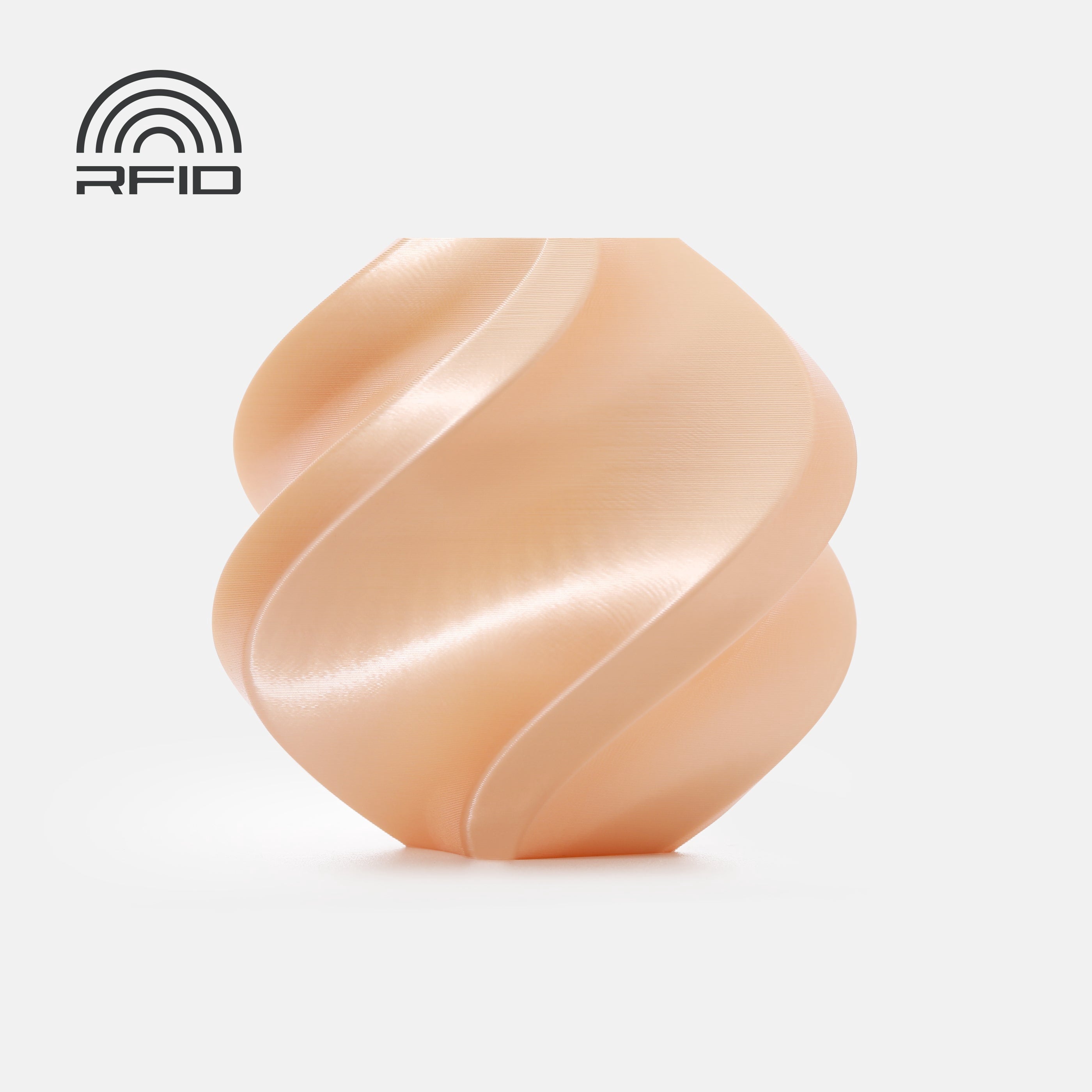 Bambu Lab 3D Printer Filament PLA Silk+ - Champagne-Filament with spoo