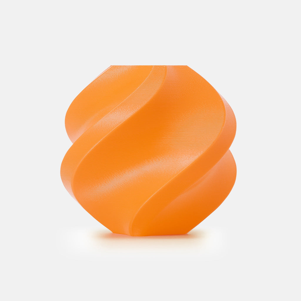 Bambu Lab 3D Printer Filament TPU 85A - Neon Orange-Filament with spoo