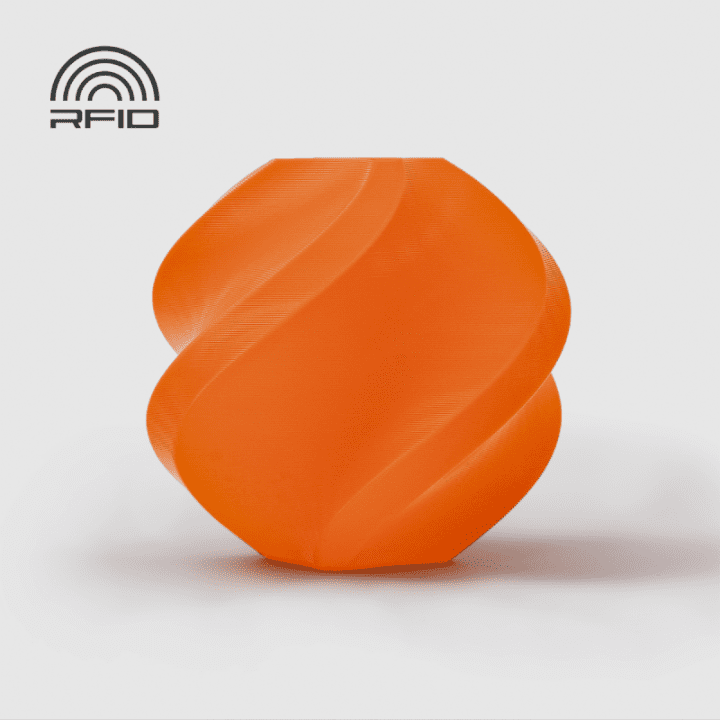 Bambu Lab Filament Carft 3D Printer PLA Basic-Orange (A00-A0-1.75-1000