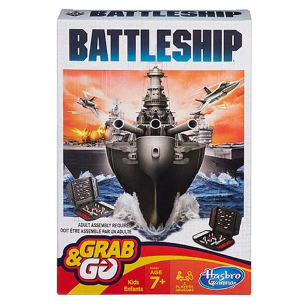 Battleship Grab and Go Board Game for Kids and Family Ages 7 and Up, 2