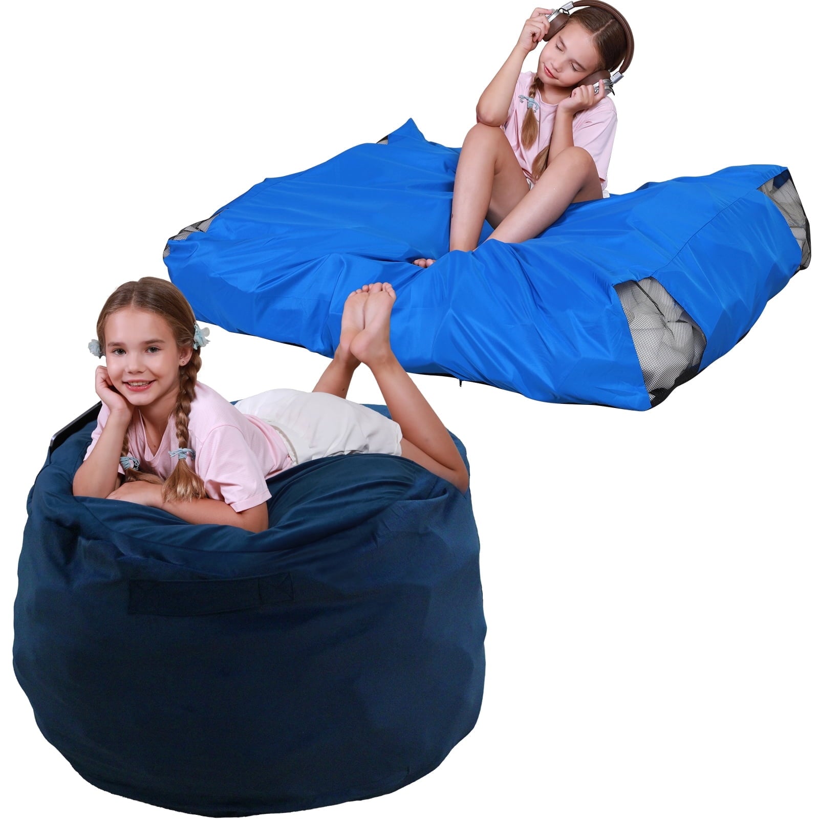Bean Bag Chair and Sensory Crash Pad