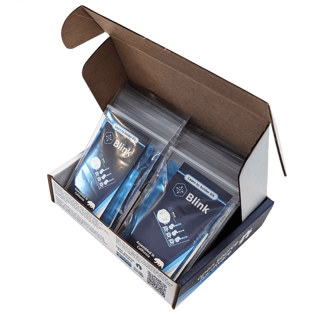 Blink | Learn to Solder Kit | Educational STEM Electronics Kit
