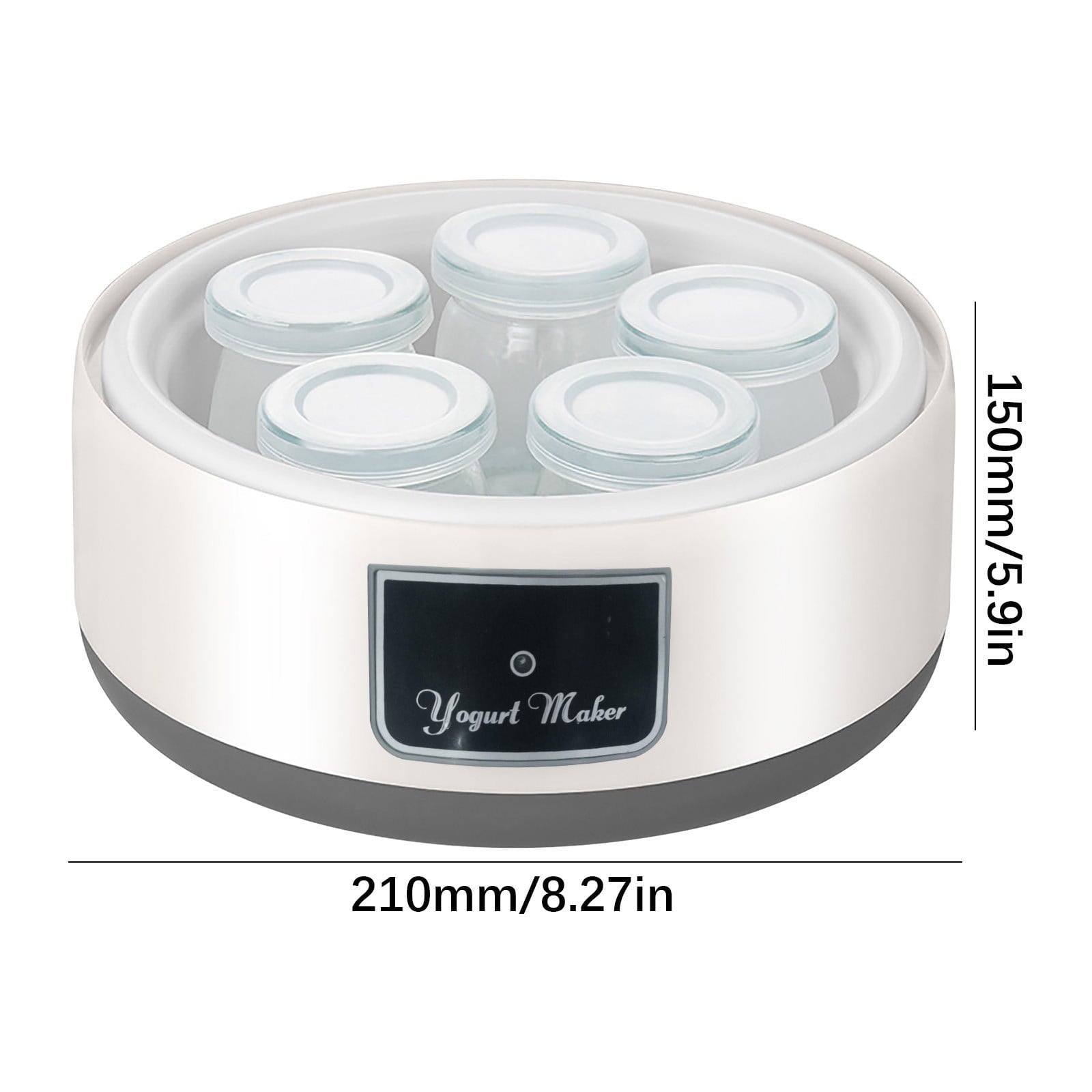 Blueek Automatic Yogurt Maker Machine, Stainless Steel Container, Ener