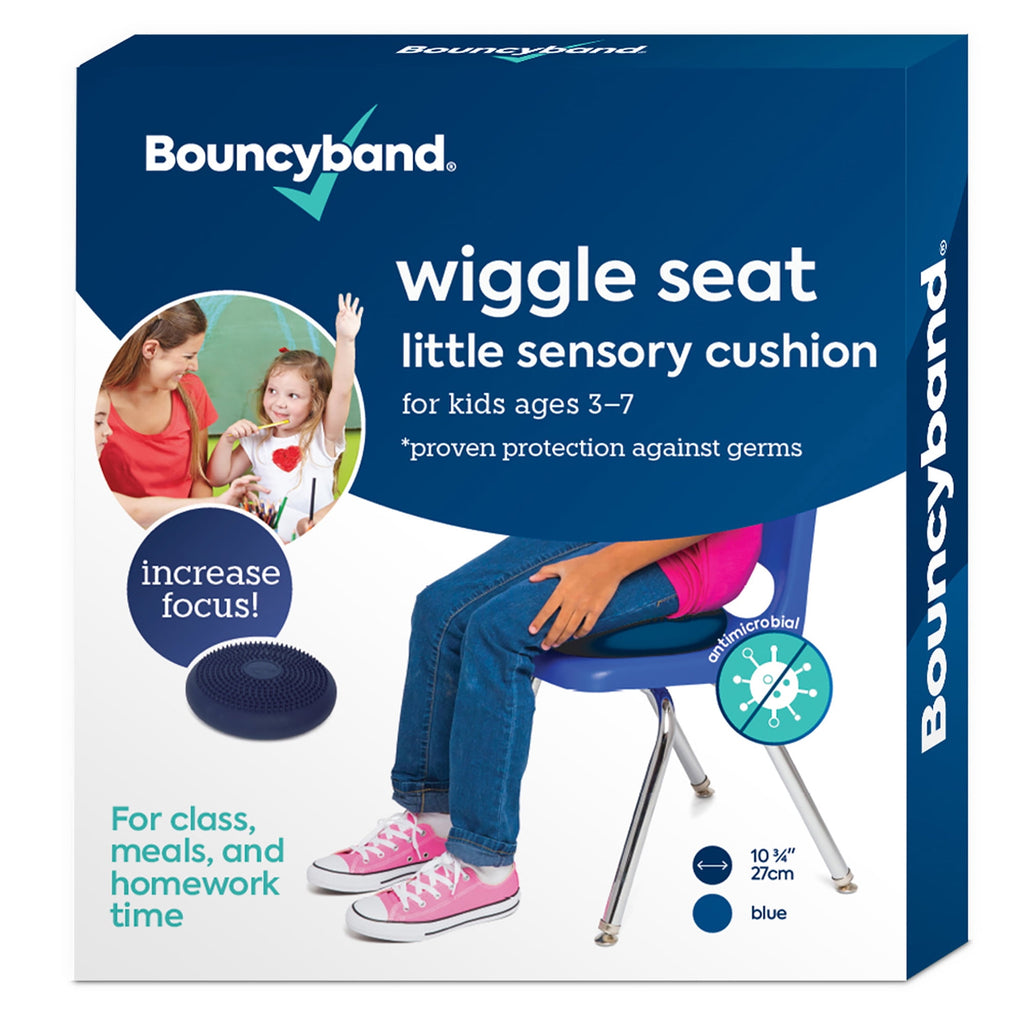 Antimicrobial Little Wiggle Seat - Blue 10.7"